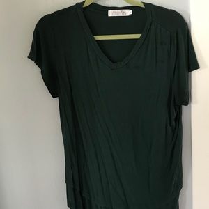 Latched Mama v neck tee